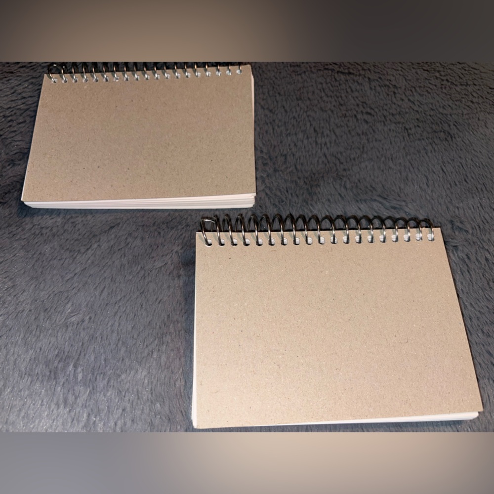 2 Spiral Bound Ruled Index Cards - Picture 2 of 3